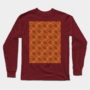 Pattern in brown tones Long Sleeve T-Shirt